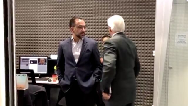 Javier Lozano y Jaime Bonilla. Desaire.