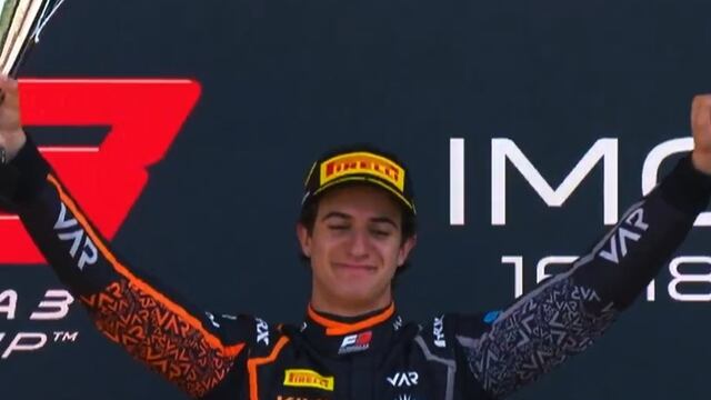¡Orgullo mexicano! Santiago Ramos gana el GP de Imola en la Fórmula 3