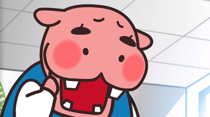 Kabae, personaje de Aggretsuko