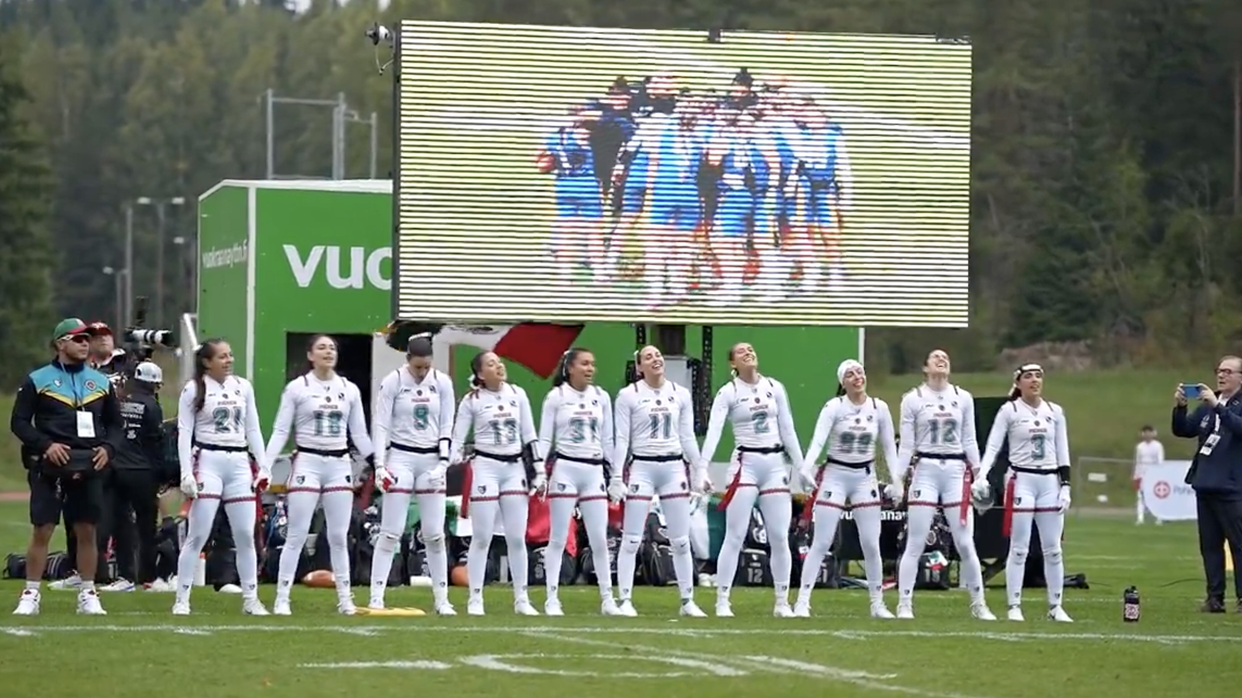 Selección Mexicana de flag football inicia su camino en el Mundial con paliza de 45 a 6
