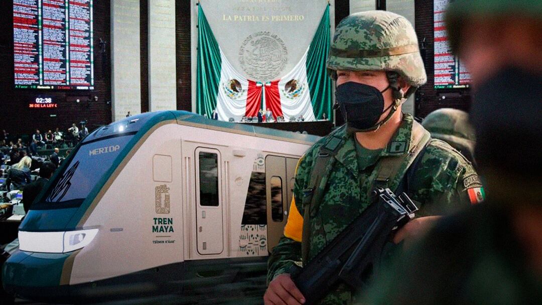 Cámara de Diputados aprobó que Tren Maya pase a manos de la Sedena.