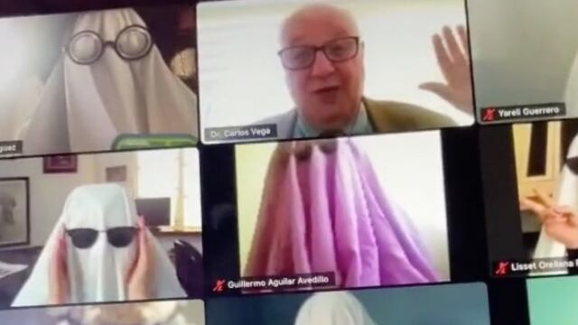 Alumnos disfrazados