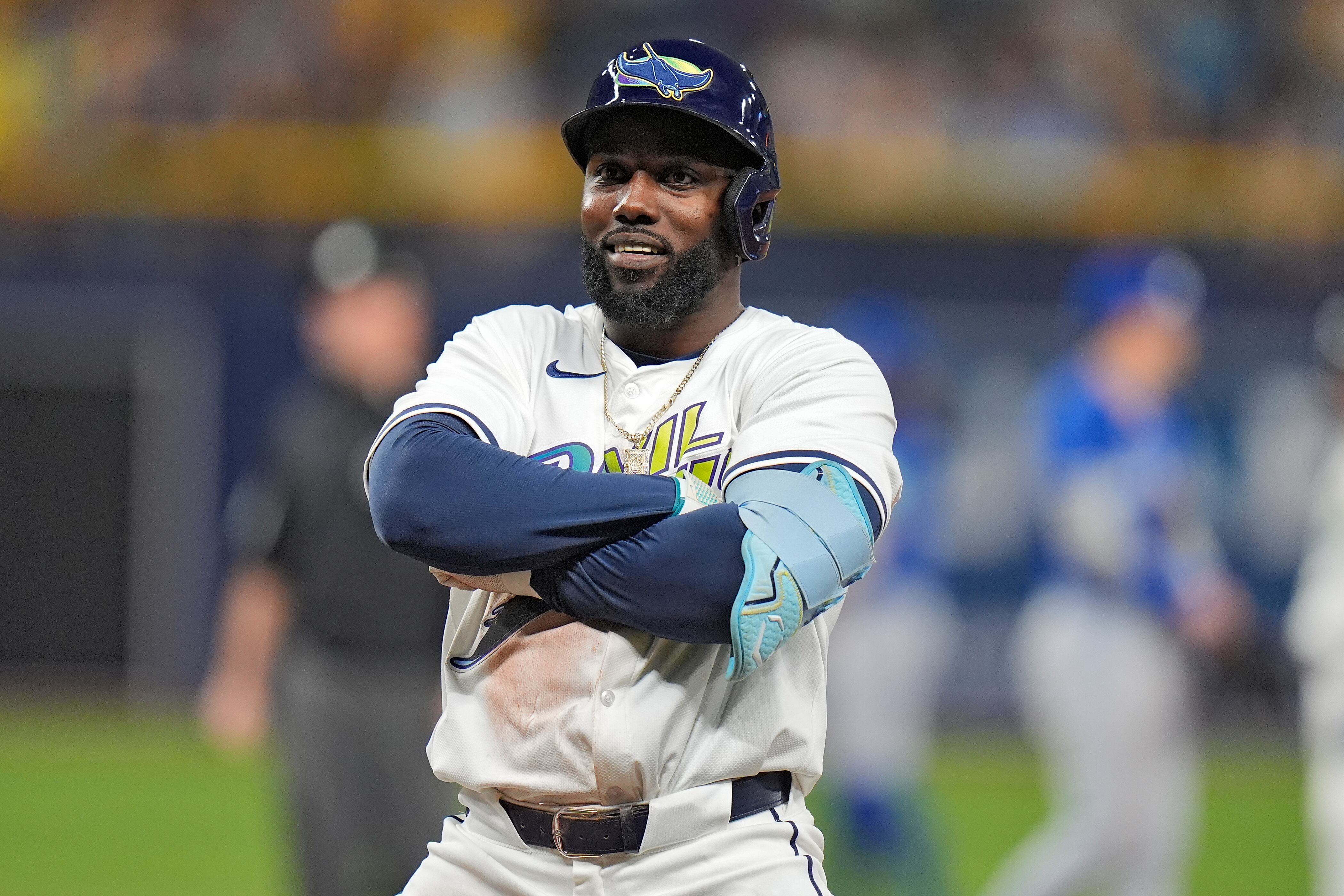 La brutal atrapada de Randy Arozarena en la MLB