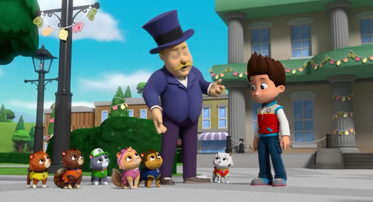 Paw Patrol rescata a los gatitos traviesos