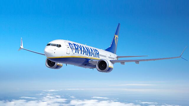 Aerolínea Ryanair. Foto: Facebook/Ryanair