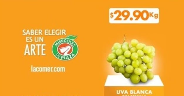 Oferta en uva blanca