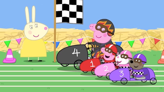 La carrera de Peppa Pig