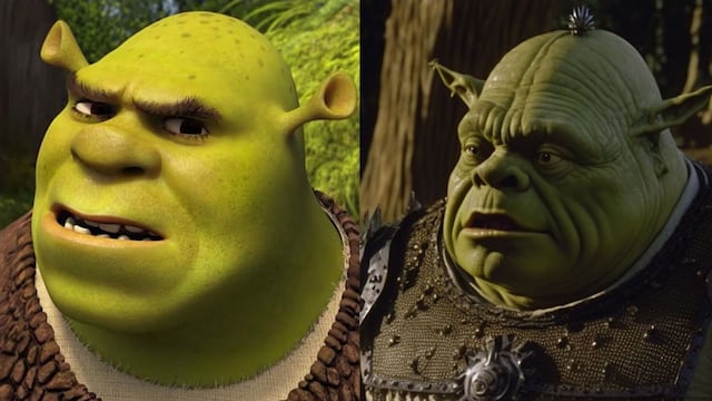 ¿Un live action de Shrek? Una IA imaginó cómo hubiera sido estrenarla en 1980