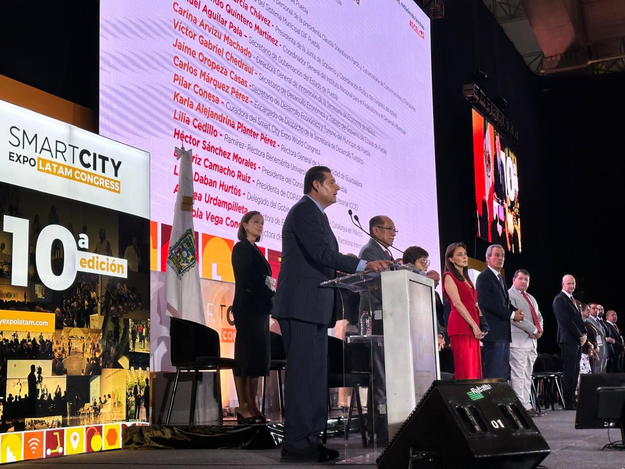 Alejandro Armenta inaugura el Smart City Expo Latam Congress