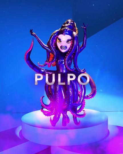 Pulpo en ¿Quién es la Máscara? 2022