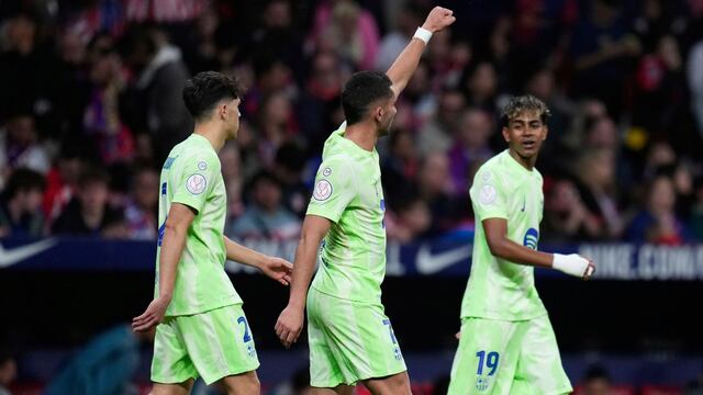 Ferran Torres en el Atlético de Madrid vs FC Barcelona.