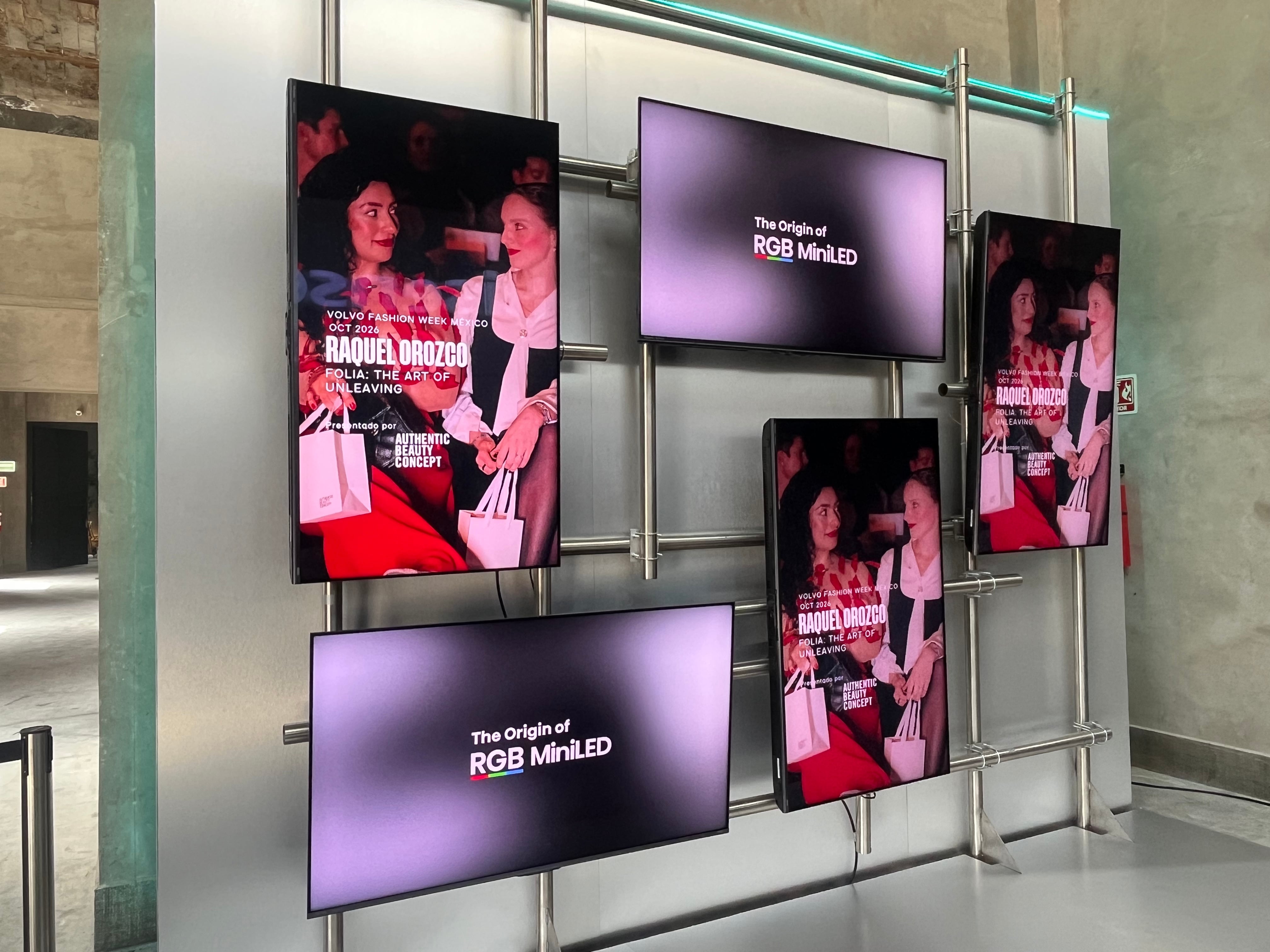 Hisense destaca en Fashion Week México 2026 con pantallas RGB MiniLED y refrigeradores inteligentes