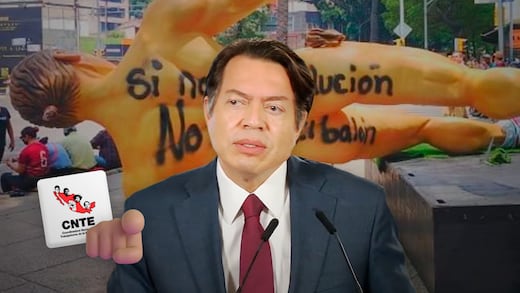 Mario Delgado acusa a la CNTE de buscar afectar el Mundial 2026 con fines políticos