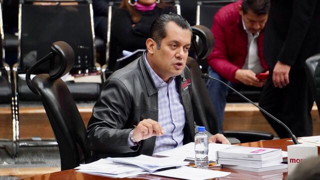 El representante de Morena, Sergio Gutiérrez Luna, se quejó de una empresa de monitoreo de radio y televisión