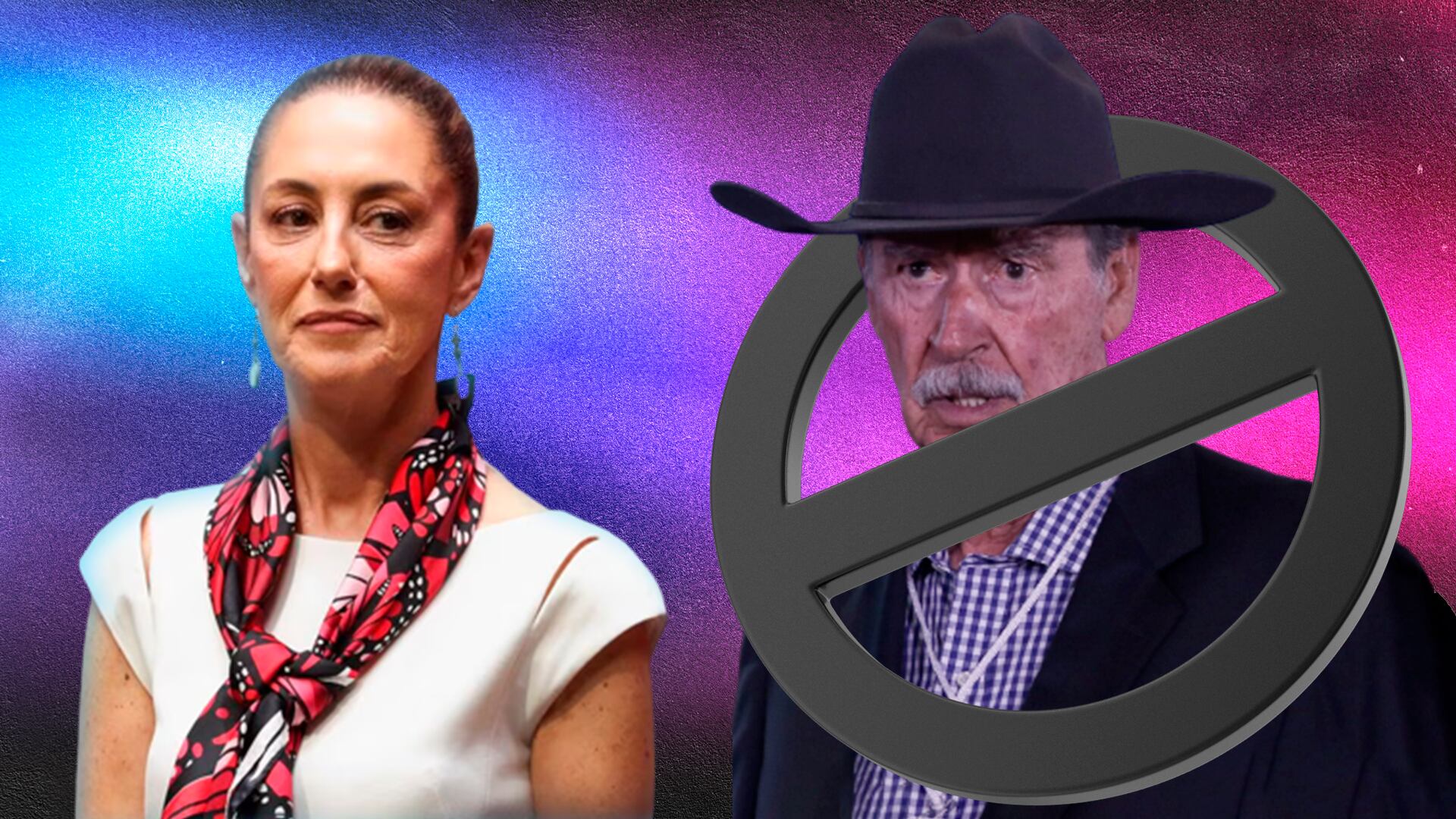 Vicente Fox discrimina a Claudia Sheinbaum en Twitter