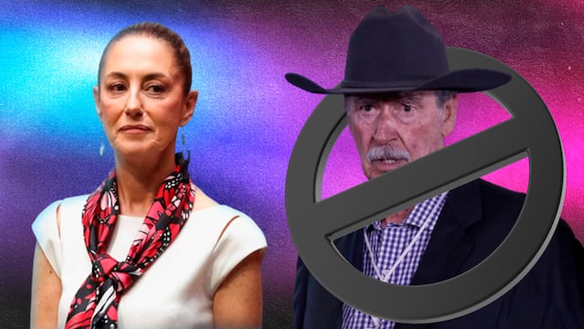 Vicente Fox discrimina a Claudia Sheinbaum en Twitter