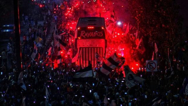 Llegada del Monterrey.