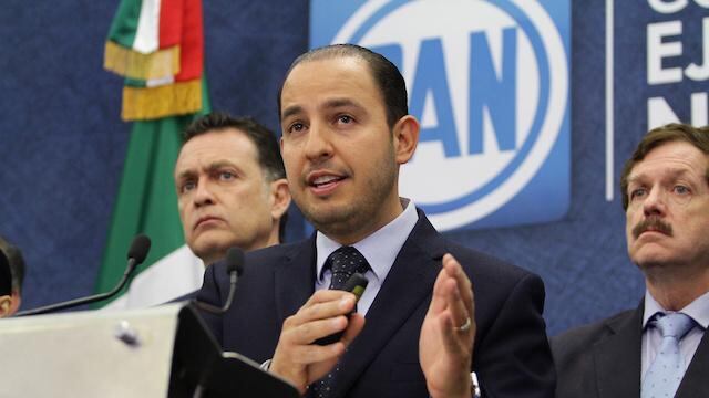 Marko Cortés, presidente del Partido Acción Nacional.