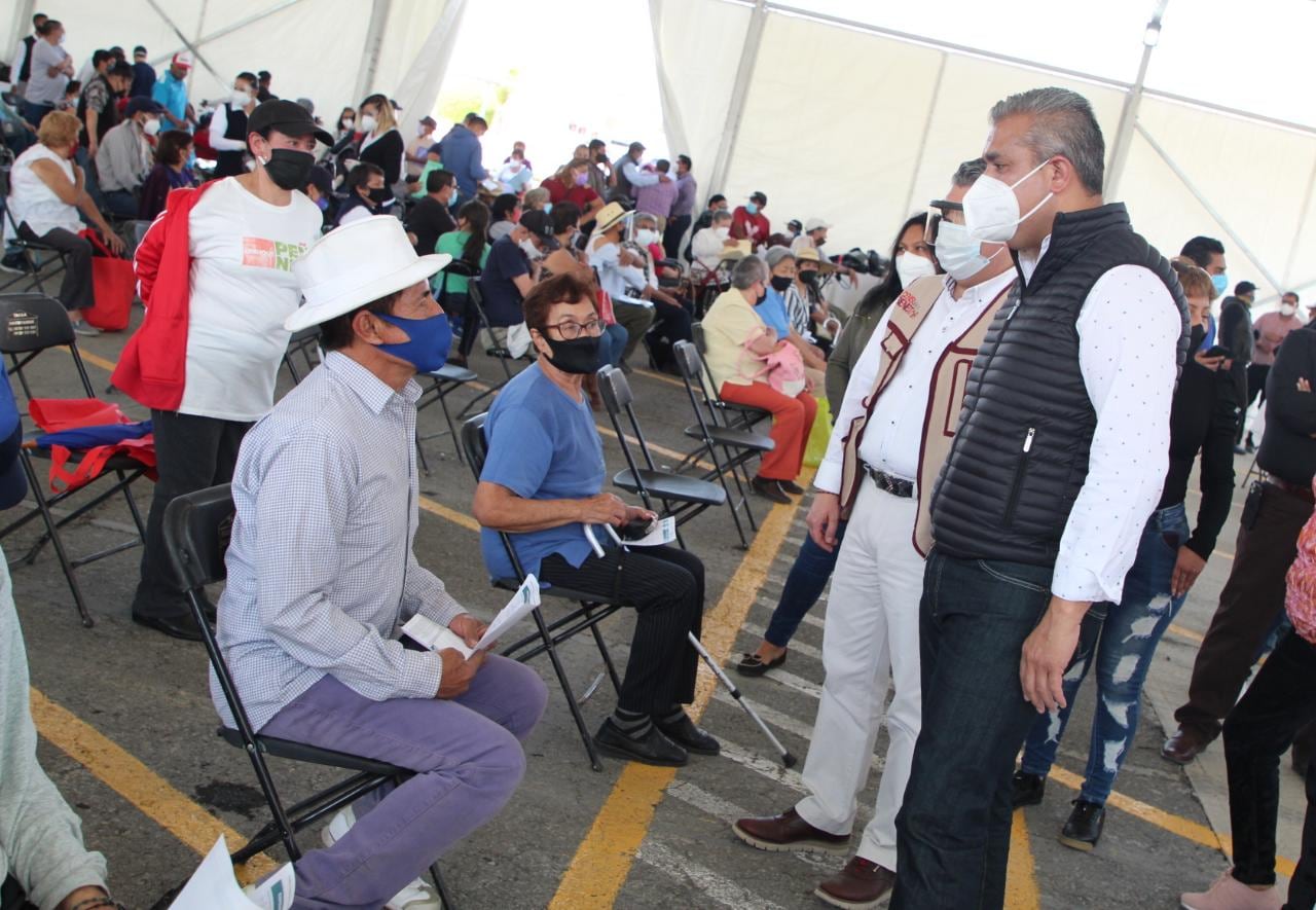 Vacunación en Ecatepec