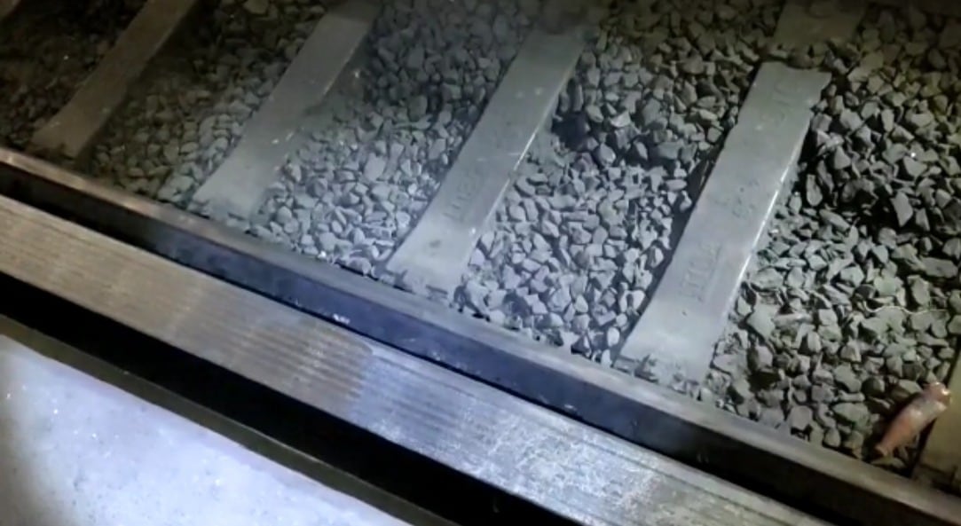 Lata en vías del Metro causa corto circuito