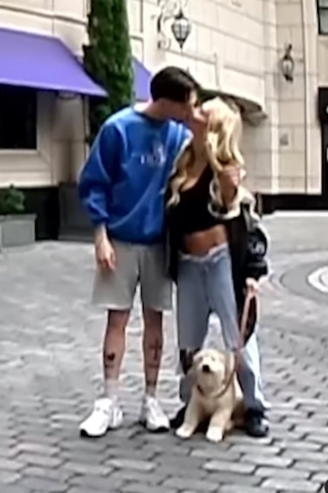 FOTO: Peso Pluma besando a Hannah Howell tiene con el corazón roto a ...