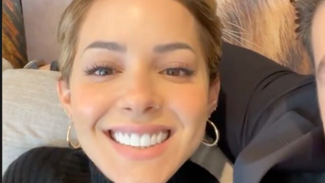 Captura de video de historias de Instagram de Samuel García con Mariana Rodríguez