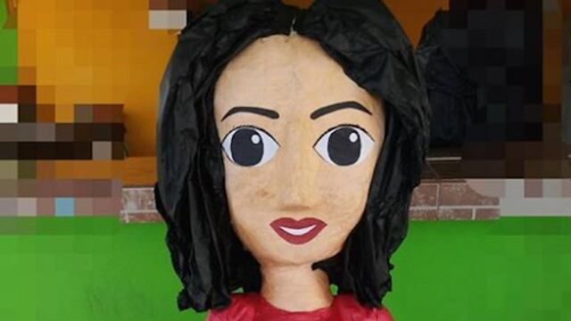 Piñata de Paulina de la Mora.