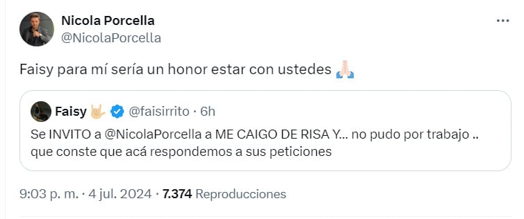 Tuit de Nicola Porcella