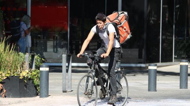 Empleo en plataformas de reparto de bienes y comida en la CDMX