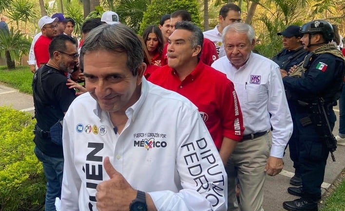 (Redes sociales PRI): Cuen, Alito y dorigente del PAS.