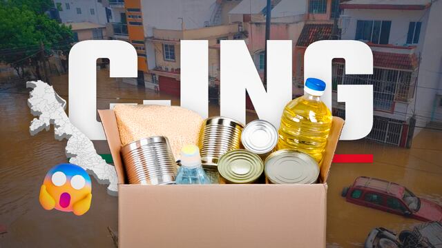 Polémica por despensas del CJNG a damnificados por lluvias en México