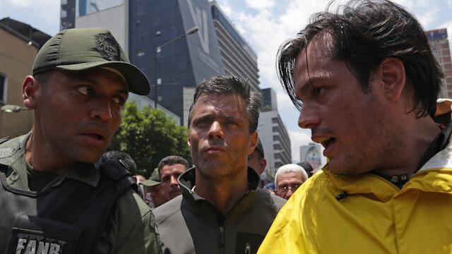 Leopoldo López, mentor de Juan Guaidó, cara de la oposición al gobierno de Nicolás Maduro