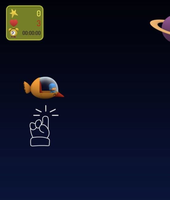 Navega por el cosmos con Pocoyó