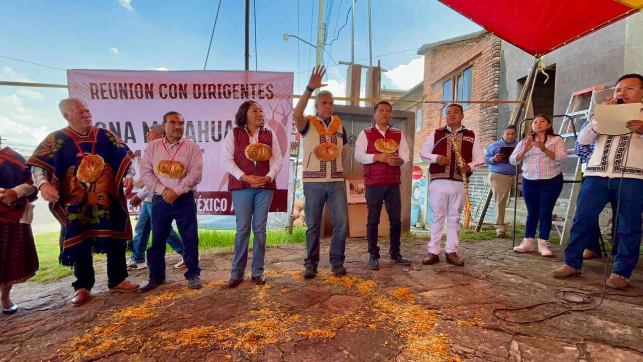 Fernando Vilchis de gira en la región mazahua del Edomex