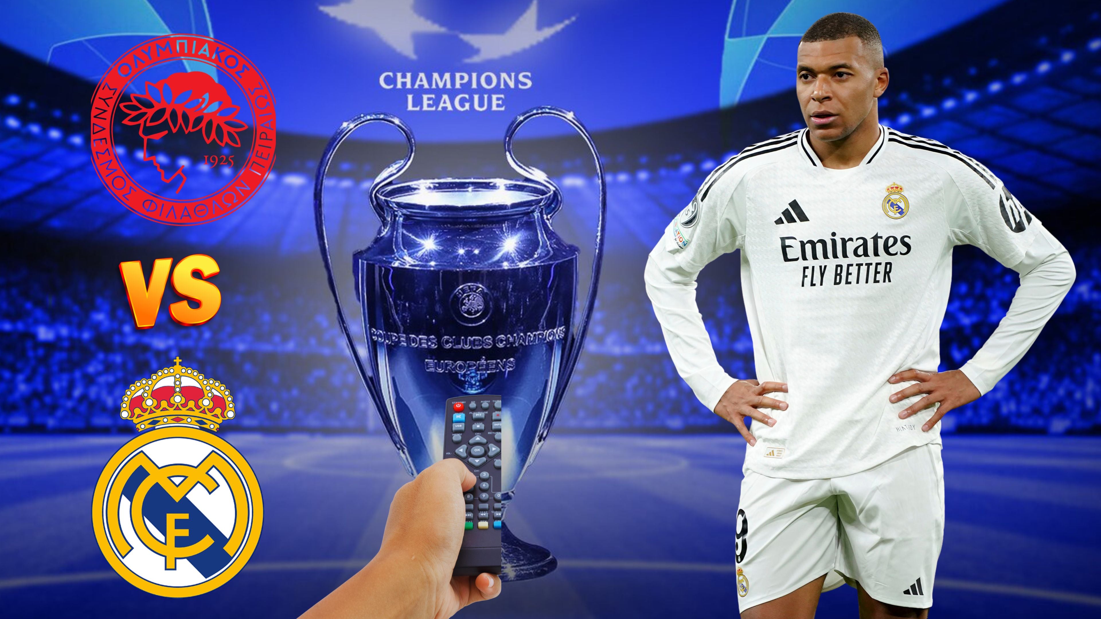 Olympiacos vs Real Madrid: Fecha, horario y dónde ver la Jornada 5 de Champions League