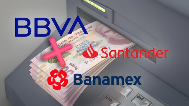 BBVA, Banamex y Santander registran fallas en pleno día de quincena