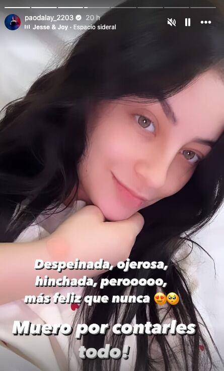 Paola Dalay se veía bellísima minutos antes de dar a luz a Tessa, hija de José Eduardo Derbez