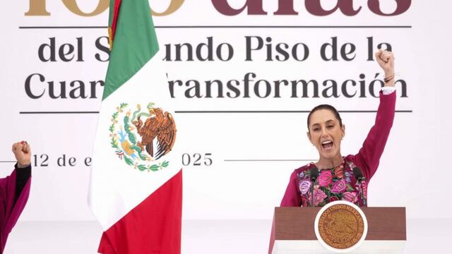 Claudia Sheinbaum, discurso de 100 días de gobierno en el Zócalo, CDMX