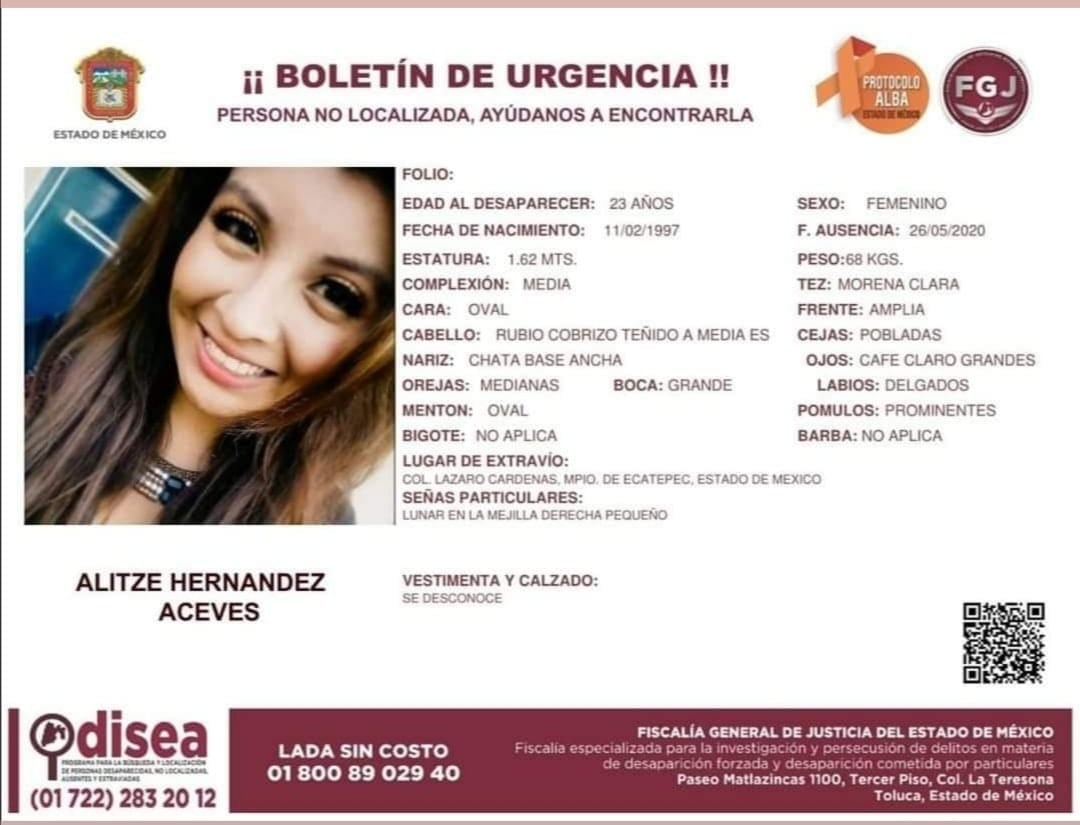 Ficha de búsqueda de Alitze