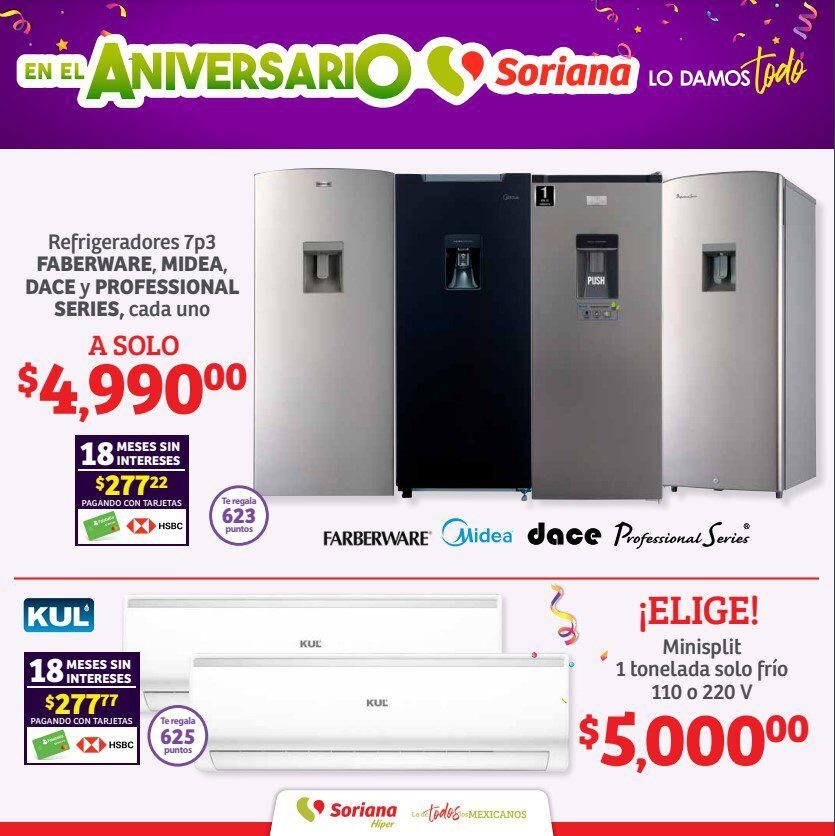 Soriana Fin de Semana 6 al 9 de octubre 2023