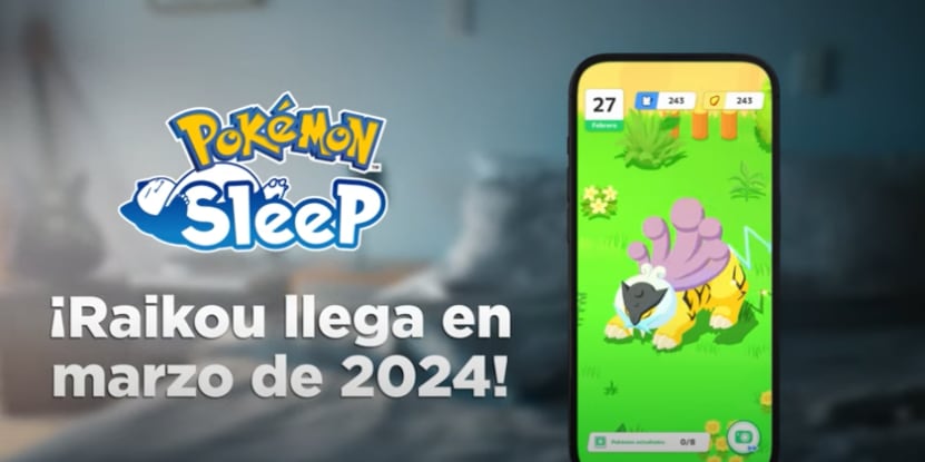 Raiku llega a Pokémon Sleep, revelado en el Pokémon Presents 2024