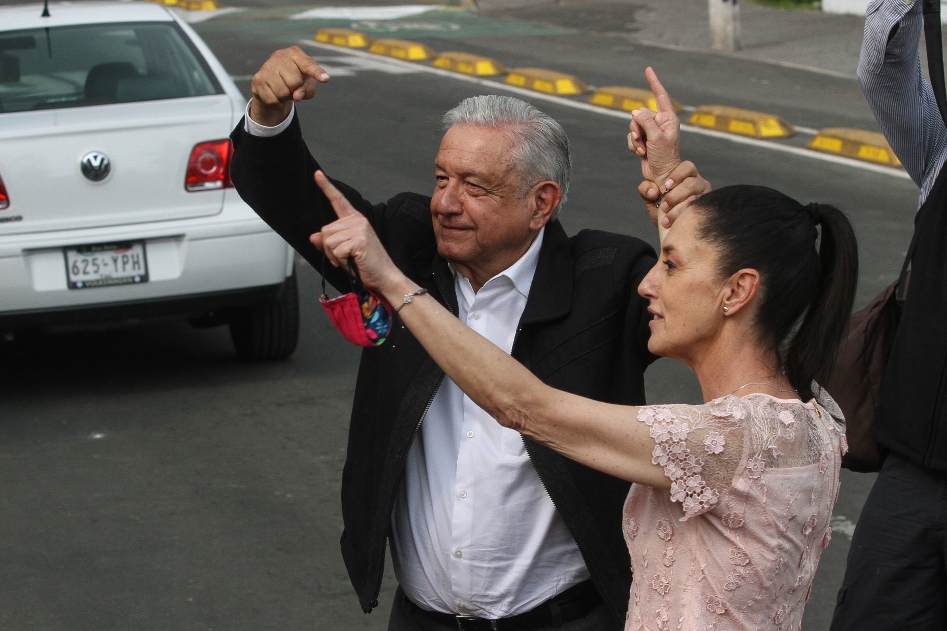 AMLO y Claudia Sheinbaum