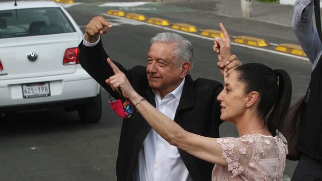 AMLO y Claudia Sheinbaum