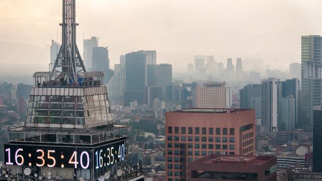 Vista aéra de la CDMX