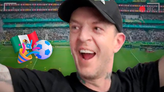 Deadmau5 presenció en el Estadio Banorte la victoria de México sobre Sudáfrica