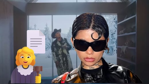 Dagna Mata se defiende legalmente por video “Un Vals” de Christian Nodal