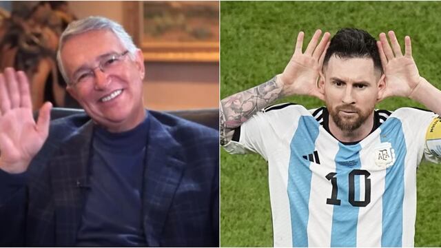Ricardo Salinas Pliego y Lionel Messi