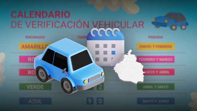 Calendario 2026 de verificación vehicular en CDMX