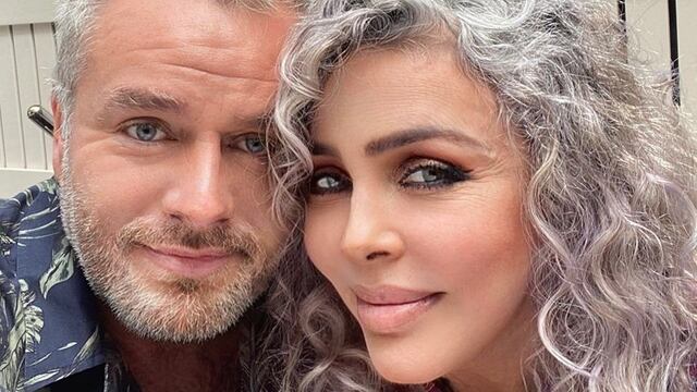 Verónica Castro y El Güero Castro con filtro.