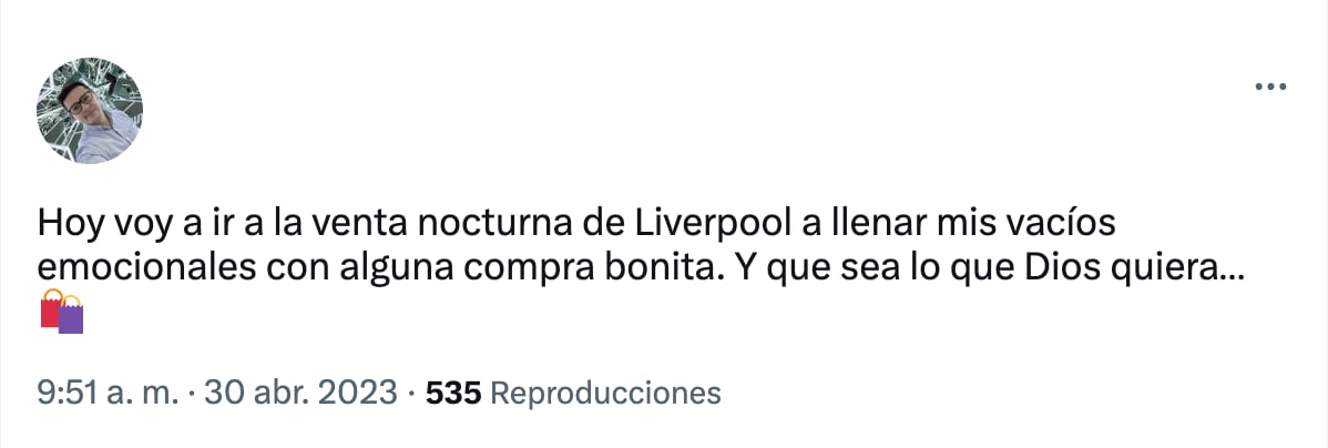 Tuit por la Ventana Nocturna de Liverpool